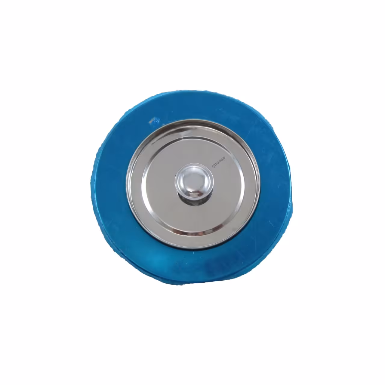 درب ( در ، درپوش ) بخاری استیل گرد روکشدار دوجداره کوچک سایز 10 سانتی متر