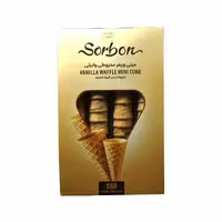 مینی ویفر مخروطی وانیلی سوربون - sorbon