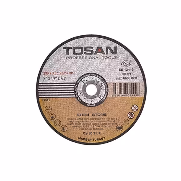 صفحه سنگ برش سنگ 230 میلی متر توسن مدل f109-230MC3