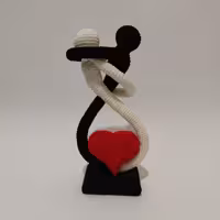  قلاب بافی زوج در آغوش 25cm ویژه ولنتاین