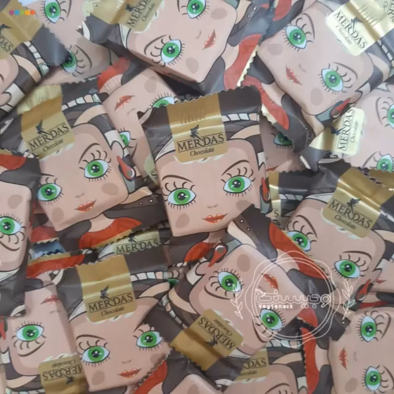 شکلات هپی فرند مرداس بیسکویتی 1 کیلوگرم