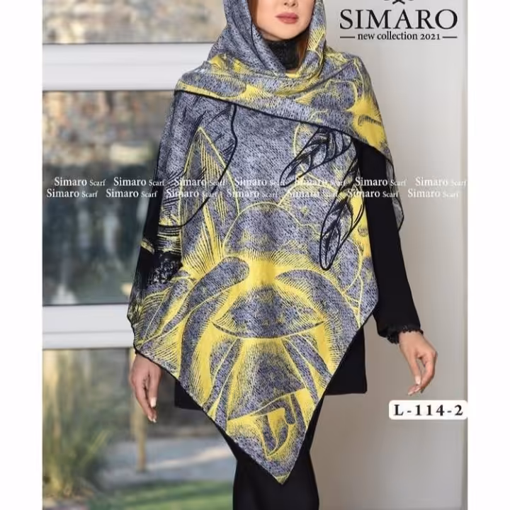 روسری کریستال نگینی 12