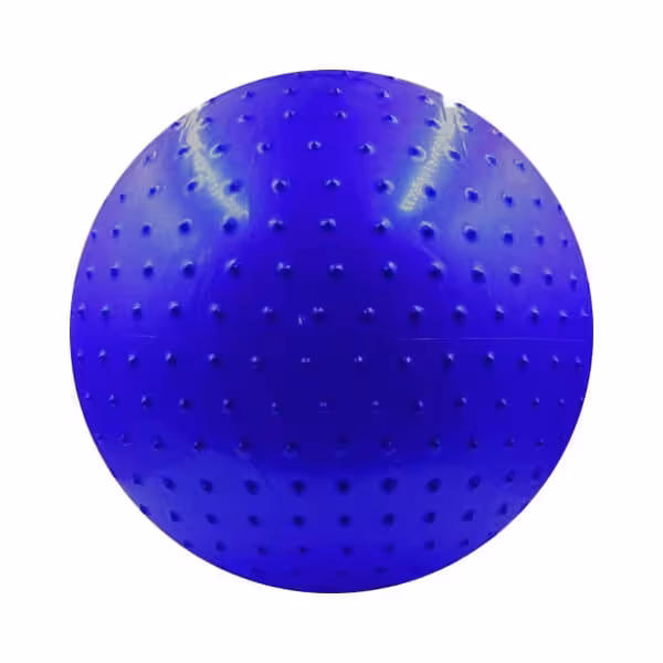توپ پیلاتس عاج دار مدل Aerobic Ball قطر 25 سانتی متر سایز S رنگ آبی