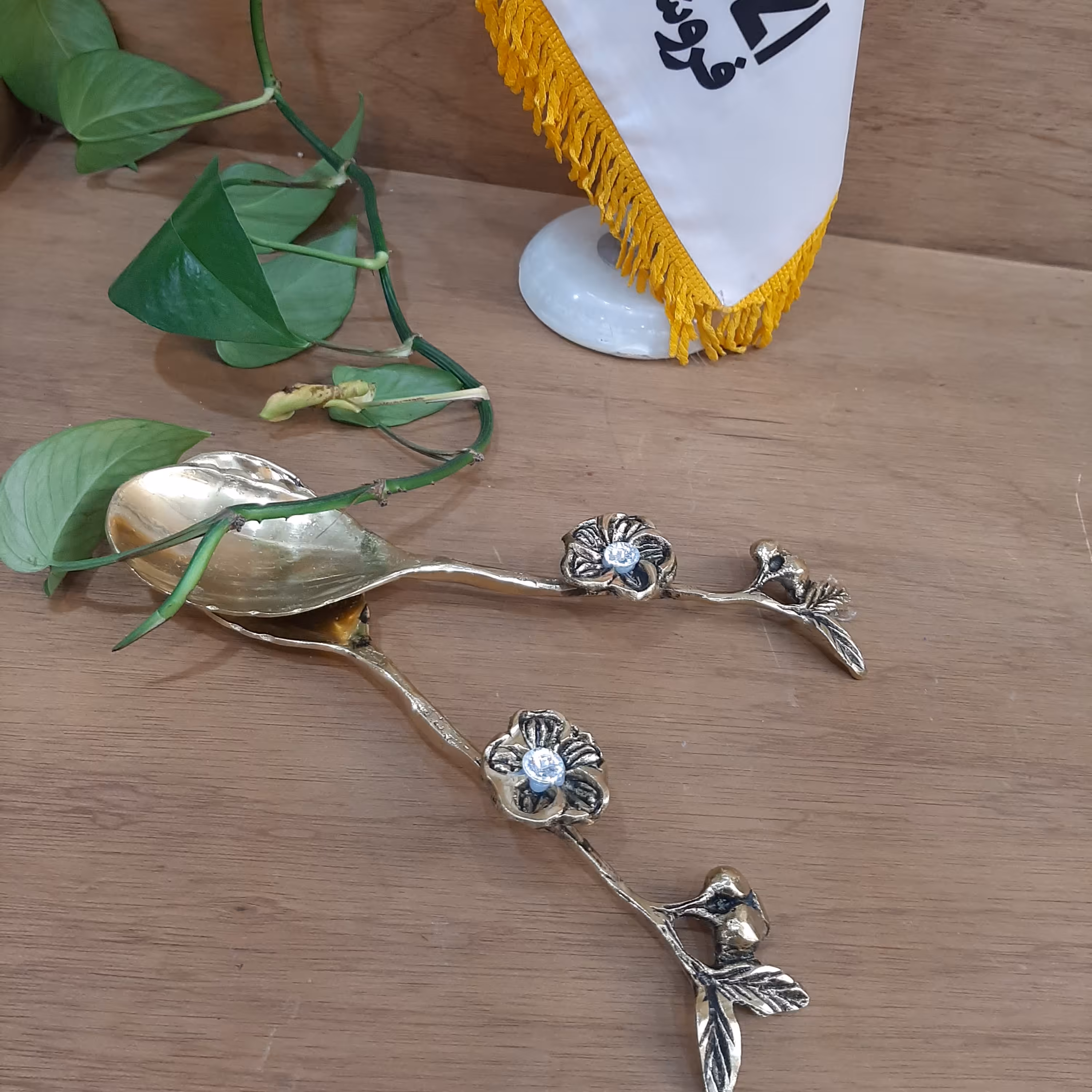 قاشق  آجیل  برنزی