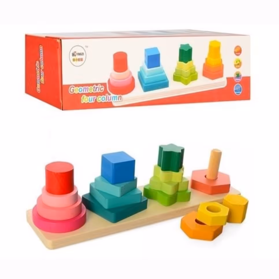 اشکال هندسی  مونته سوری ارسال رایگان