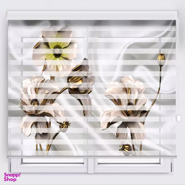 پرده زبرا مدل TD-56 سایز 160x180 سانتی متر