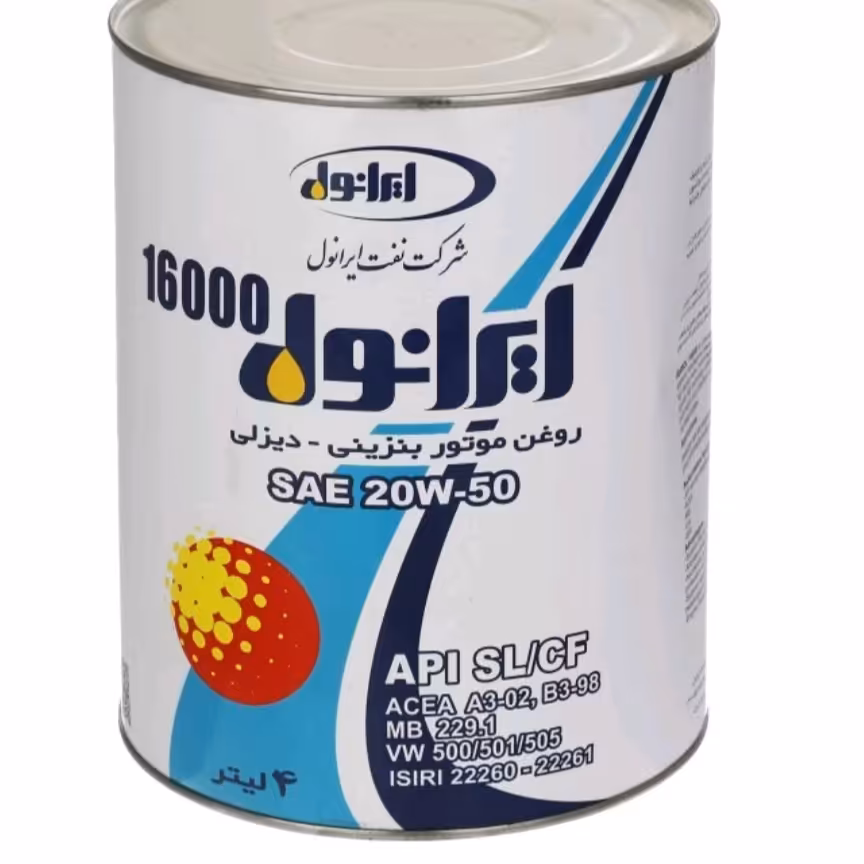 روغن موتور ایرانول16000