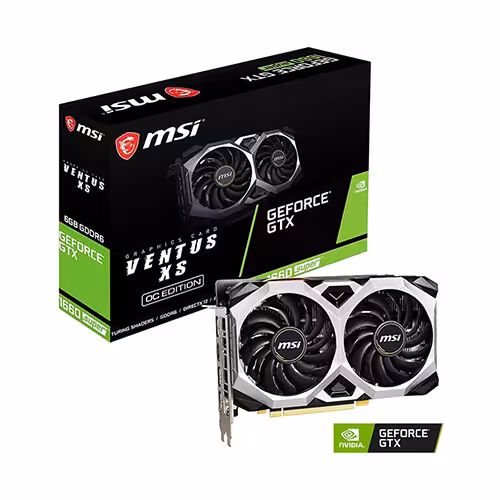 کارت گرافیک ام اس آی MSI GTX 1660 SUPER VENTUS XS OC 6GB