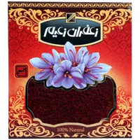 زعفران سرگل درجه یک زعیم، وزن خالص یک مثقال (4.6گرم)