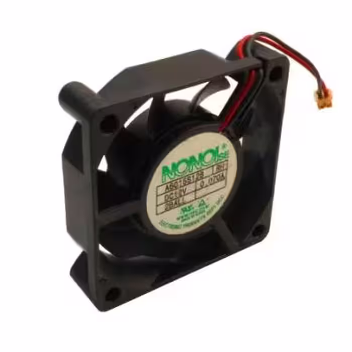 مجموعه 3 عددی فن 12V دو سیمه سایز 6x6 ضخامت 1.5cm مارک NONOI مدل A6015S12B