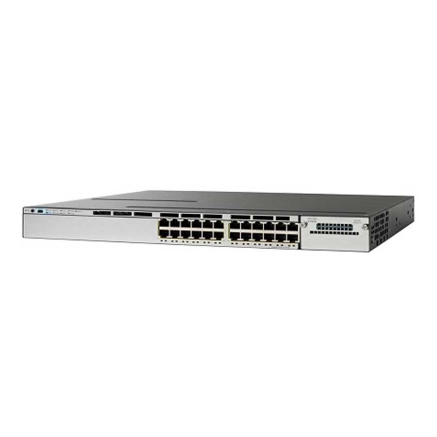 قیمت و خرید سوييچ 24 پورت سیسکو مدل WS-C3750X-24T-S | یاس ارتباط