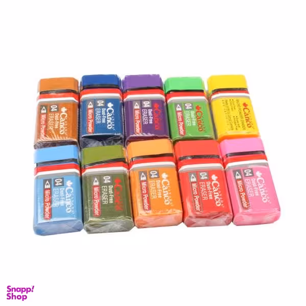 پاک کن کنکو مدل color1 مجموعه 10 عددی