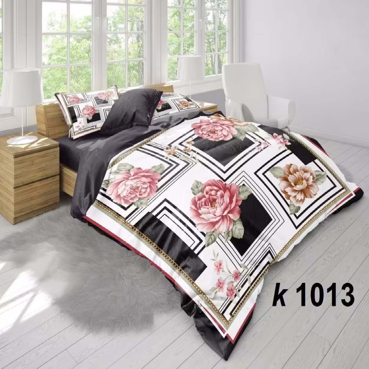 سرویس روتختی ترک إو turkev کد K-1013 دونفره 6 تکه