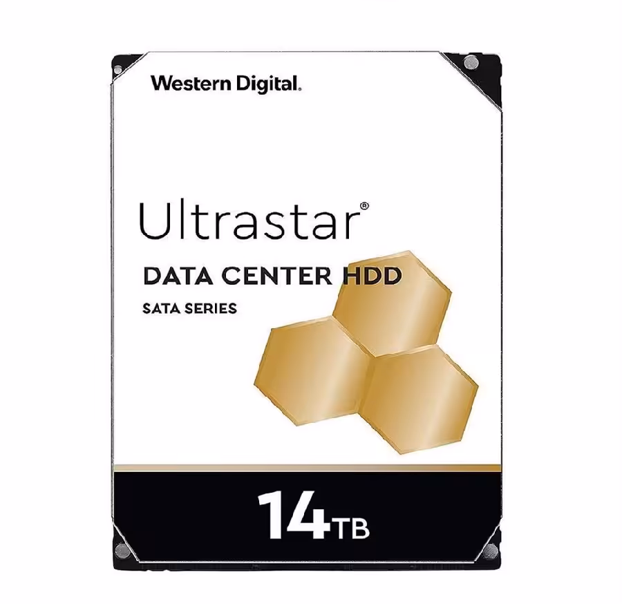 هارد دیسک اینترنال وسترن دیجیتال سری Ultrastar با ظرفیت 14 ترابایت