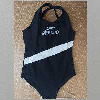 مایو زنانه اسلیپ speedo ضربدری  به همراه کلاه 