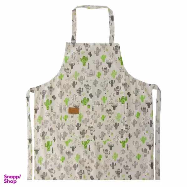 پیش بند آشپزخانه هوم اند لایف طرح کاکتوس مدل واران