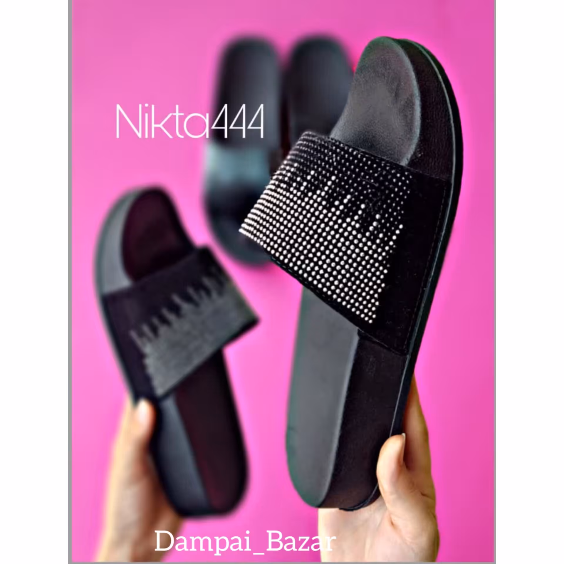 دمپایی روفرشی زنانه مدل ابشاری نیکتا