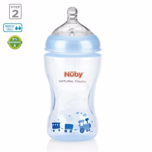 شیشه شیر نوبی مدل NT68009 ظرفیت 330 میلی لیتر