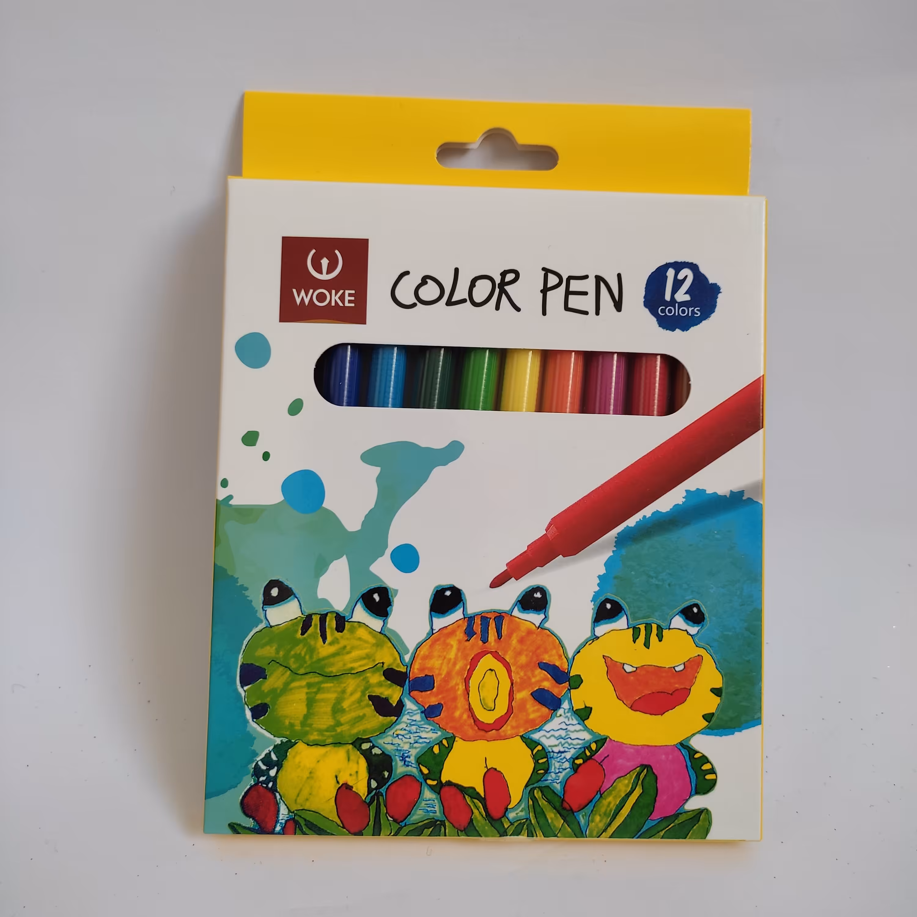 ماژیک نقاشی12 رنگ ووک