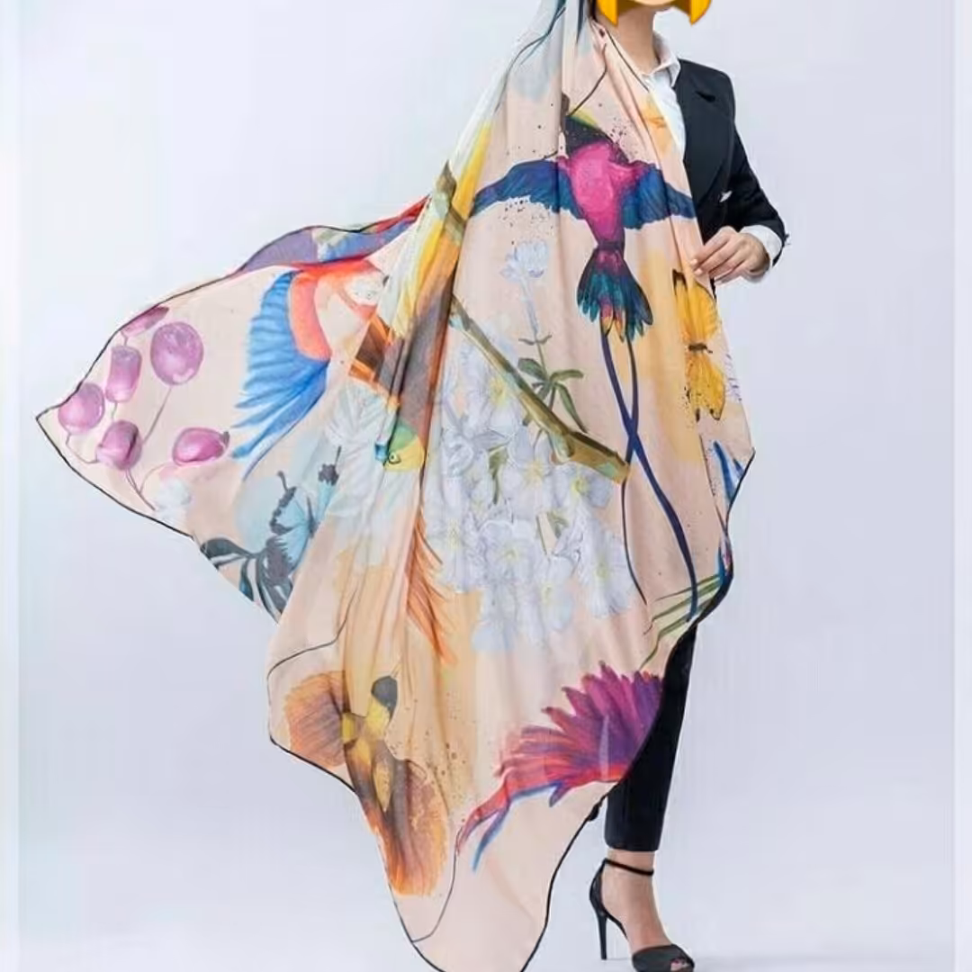 روسری بسیار خاص و زیبا