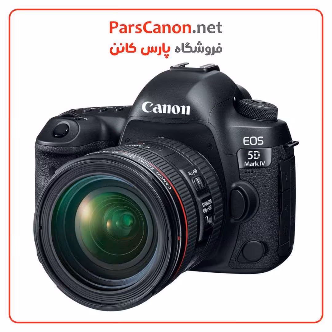 دوربین عکاسی کانن Canon EOS 5D Mark IV DSLR Camera with 24-70mm f/4L Lens