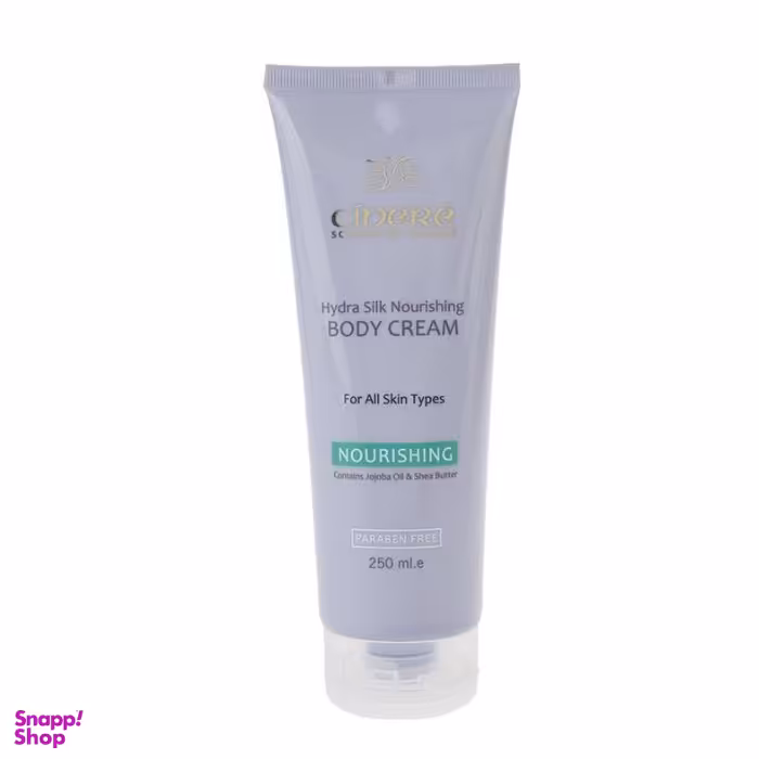 کرم مغذی بدن سینره (Cinere) سری Hydra Silk حجم 250 میلی لیتر