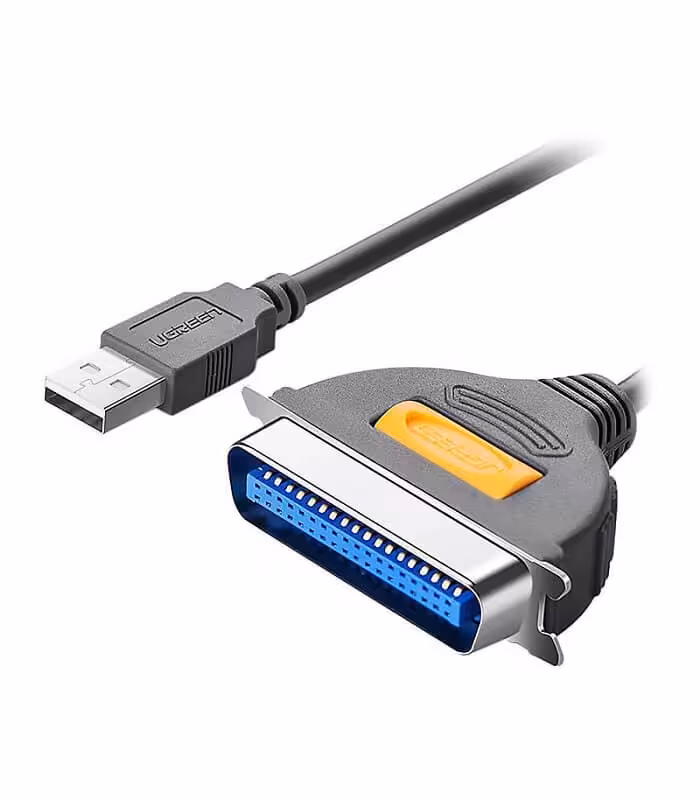 کابل تبدیل USB به Parallel یوگرین مدل CR124 30227 طول 1.5 متر