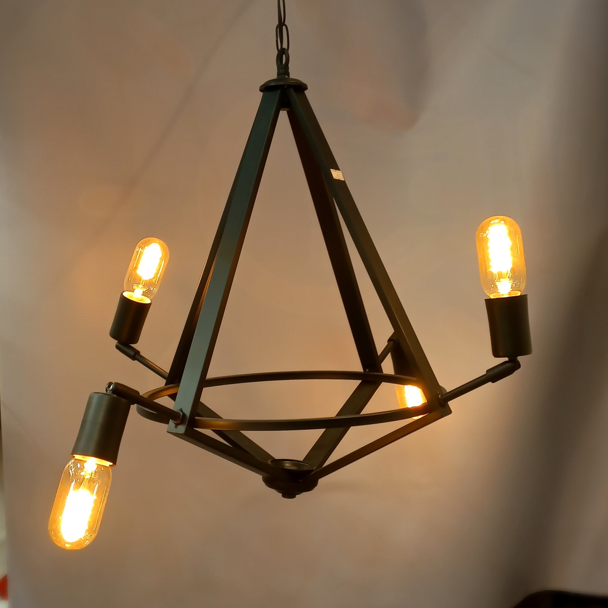 لوستر و آویز مدرن چهار شعله کد 10173 (پس کرایه)