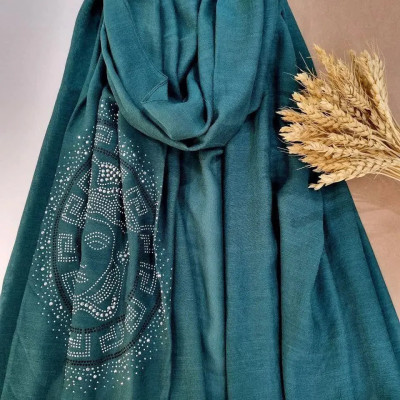 شال نخی وال نگین دار