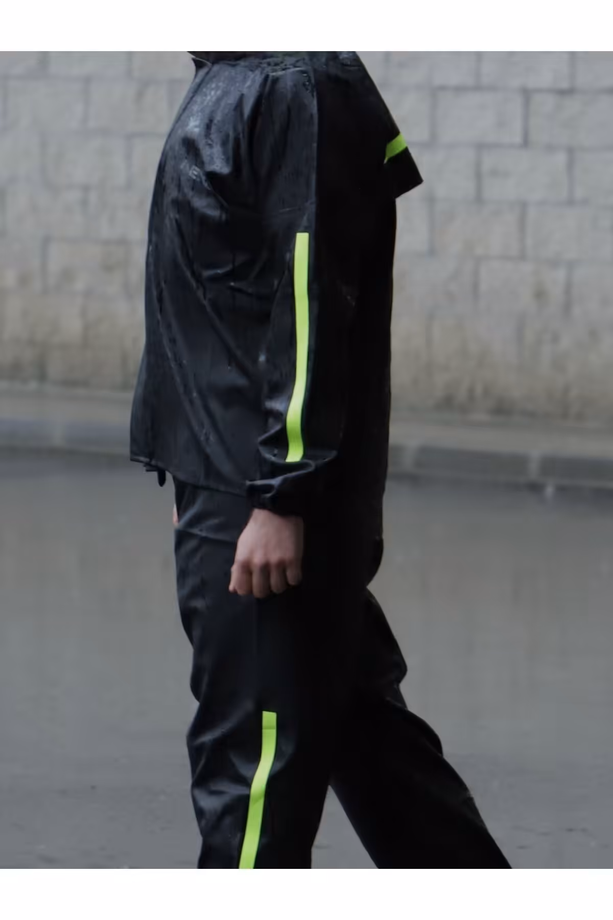 بارانی موتورسوار مردانه موتور سیکلت Pvc وارونه با Raincoat L وکسو Vexo