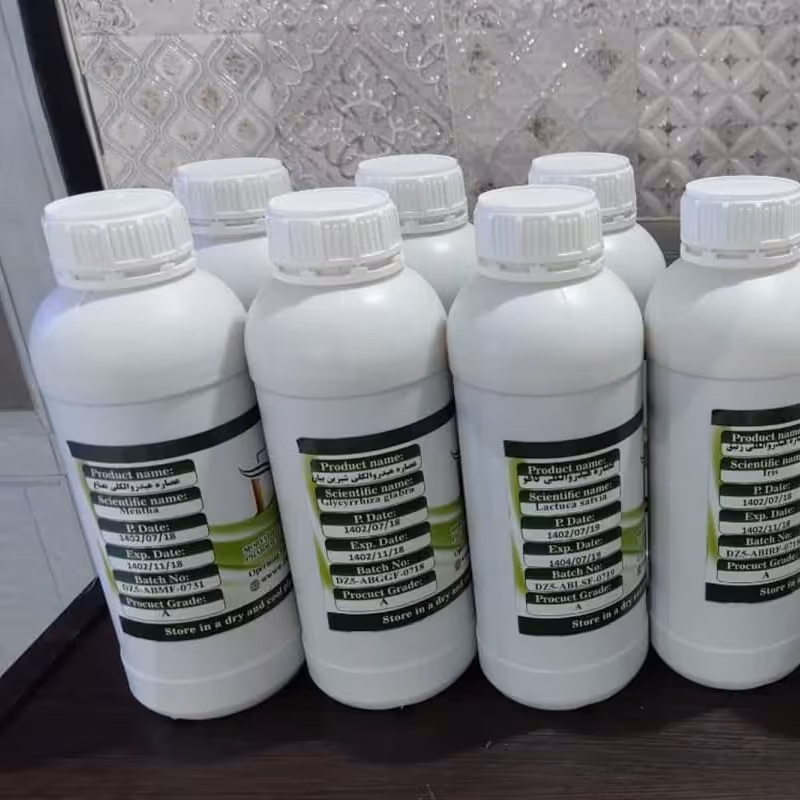 عصاره هیدروالکلی نعناع 1 لیتری