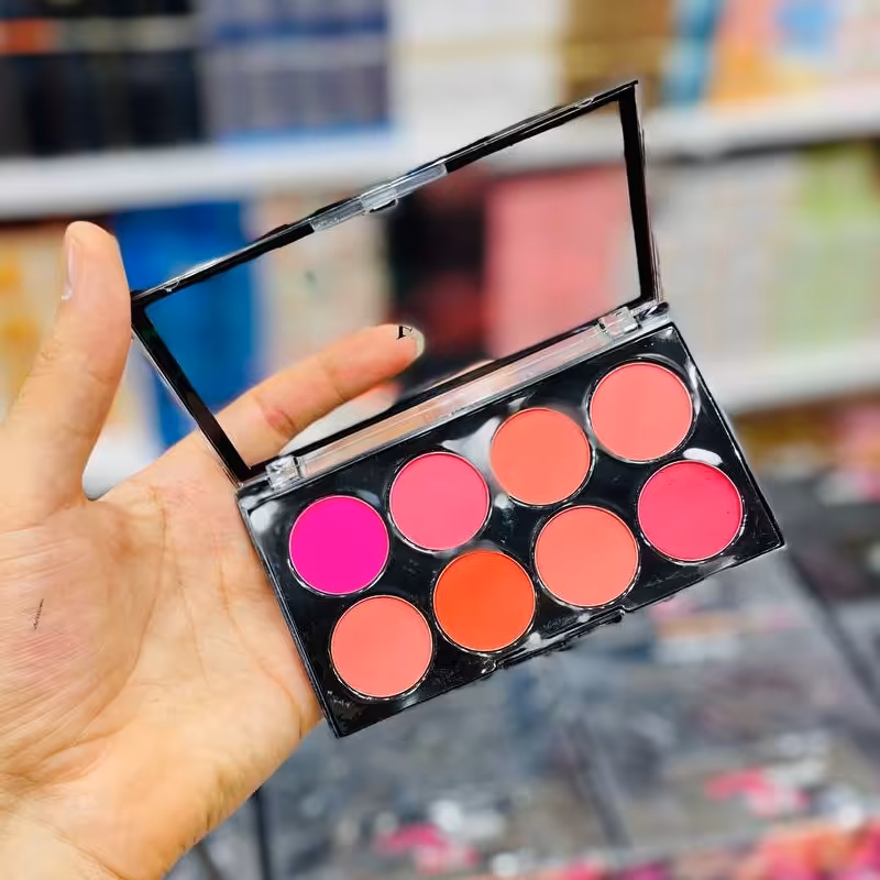 پالت رژگونه 8رنگ واردات بیوتی