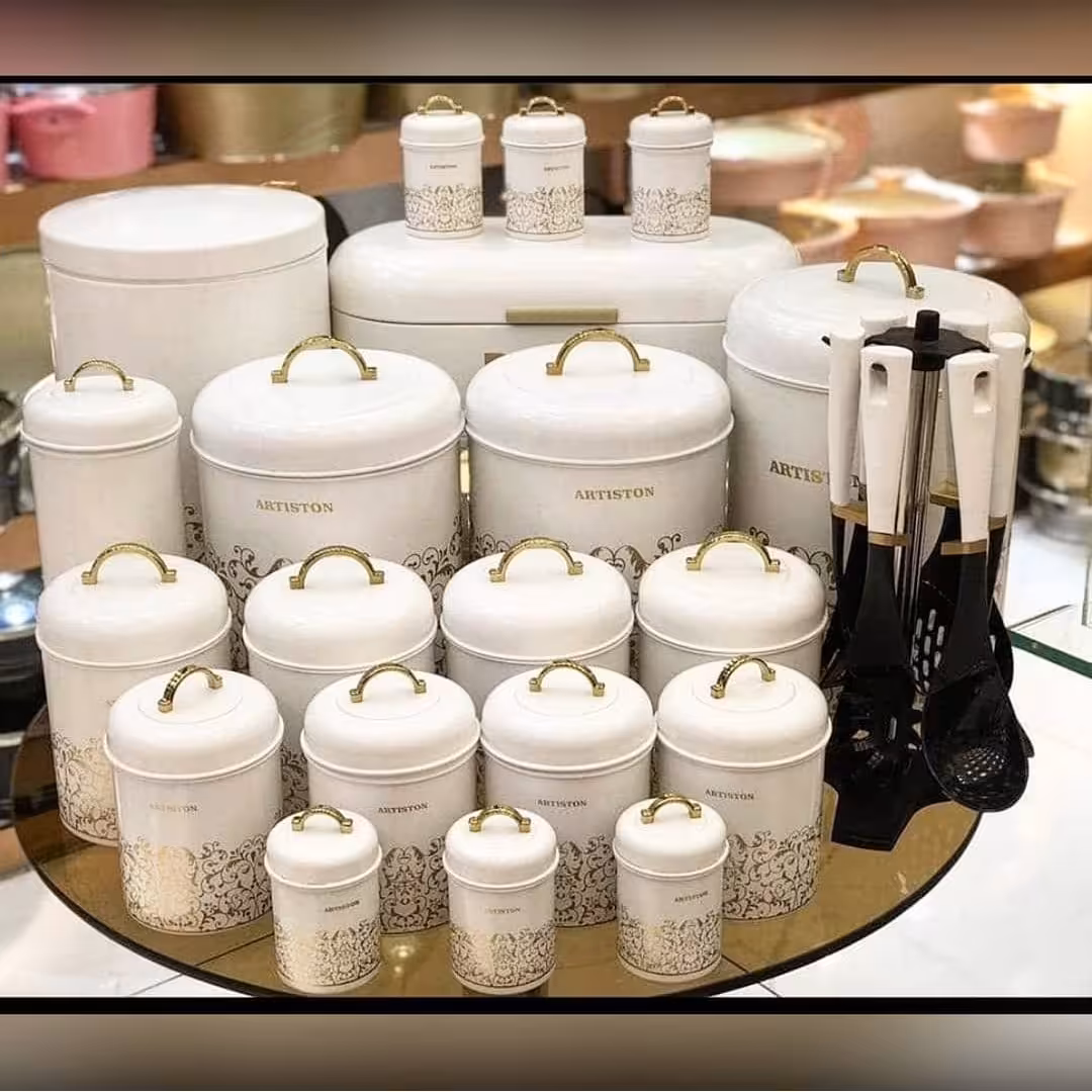 سرویس آشپزخانه 27 پارچه آرتیستون مدل بنجامین در سفید