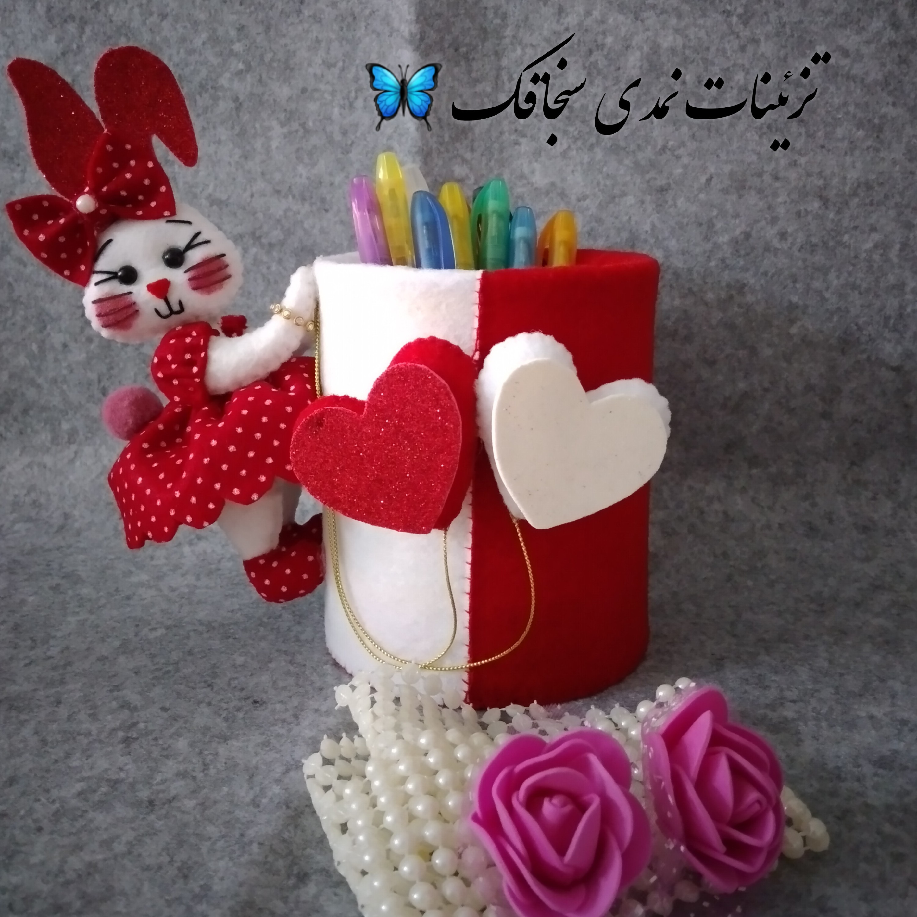 جامدادی نمدی طرح خرگوش
