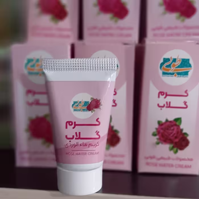 کرم گلاب تیوپی 40 گرمی دست ساز طوبی
