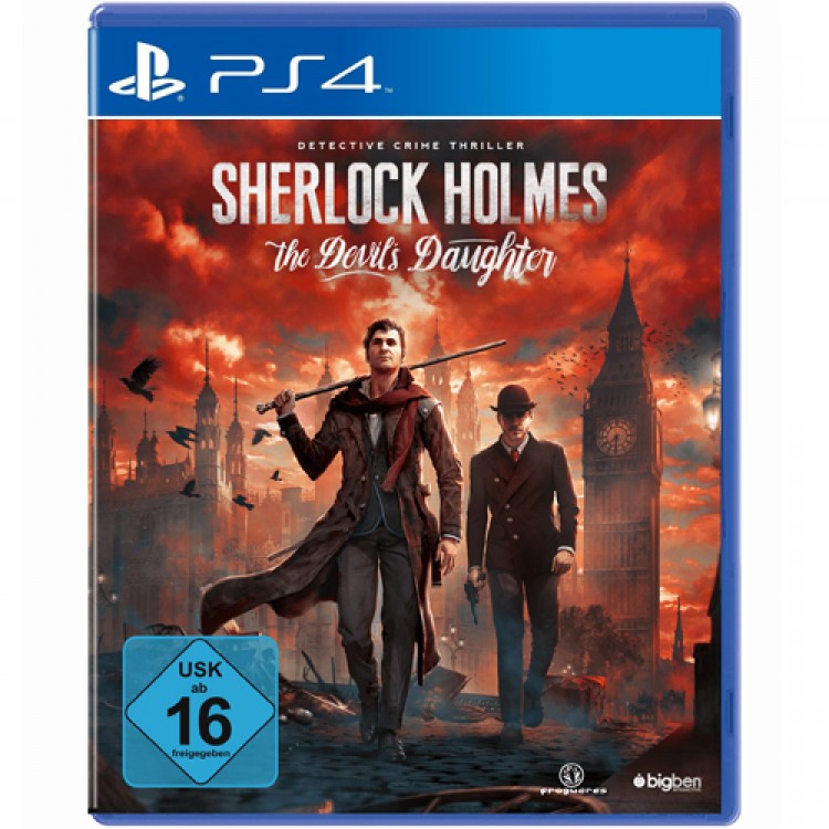 خرید دیسک بازی Sherlock Holmes Devil's Daughter PS4 با بهترین قیمت
