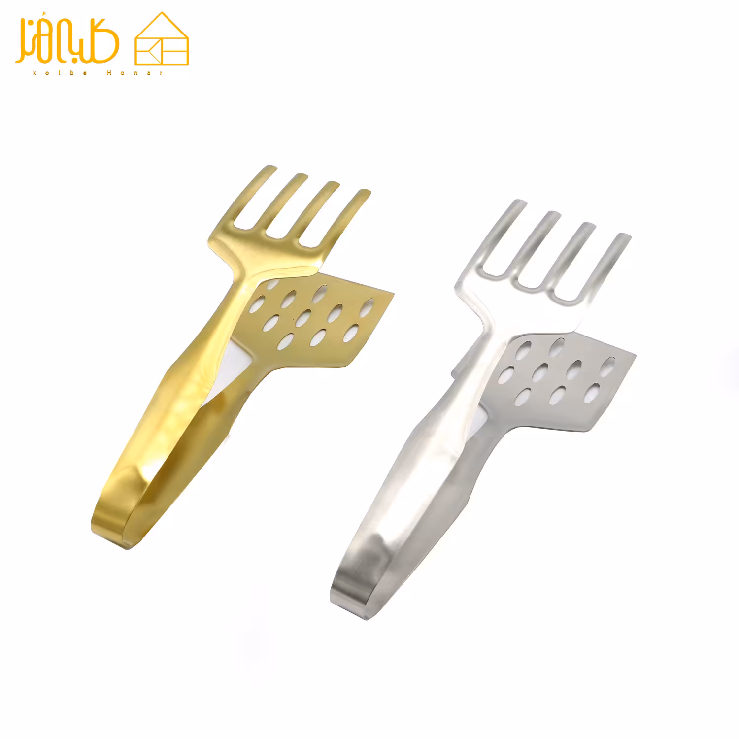 انبر سالاد پهن