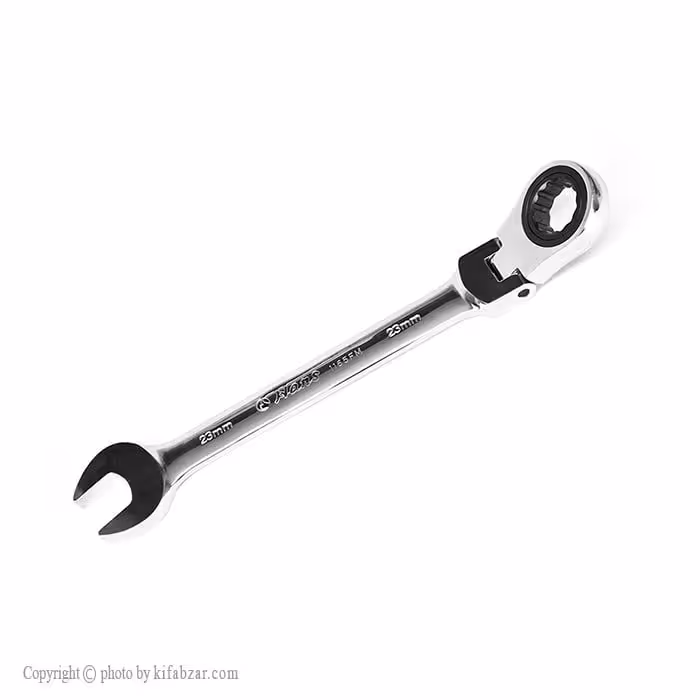 آچار یکسر جغجغه ای تاشو 13 میلی‌متر هنس مدل 1165FM13