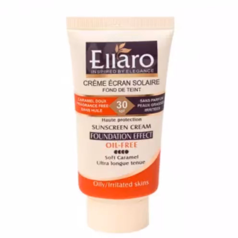 کرم ضد آفتاب رنگی الارو spf 30 بژ  طبیعی حجم 40 میلی لیتر