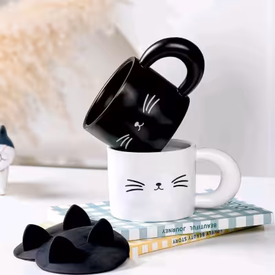 ماگ فانتزی با طرح گربه