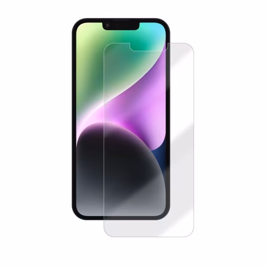 گلس مات نانو و ضد ضربه گوشی اپل iphone 14 برند راک اسپیس

