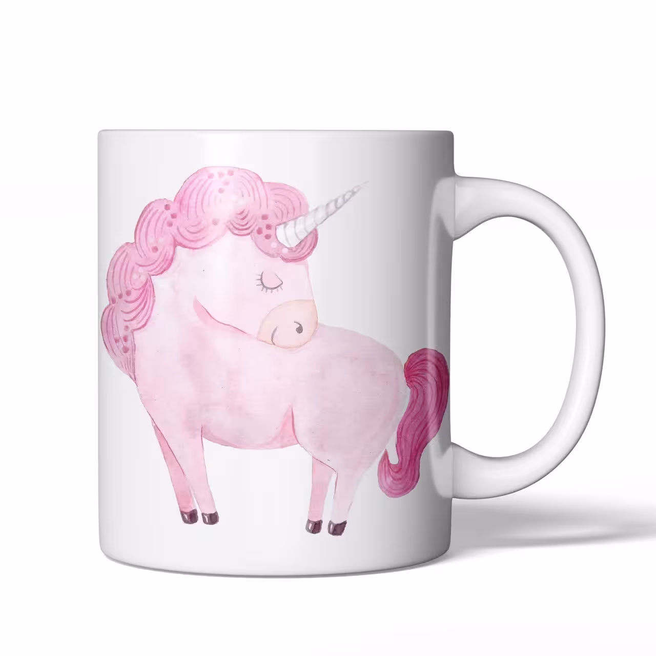 لیوان ماگ سرامیکی مدل تک شاخ zz