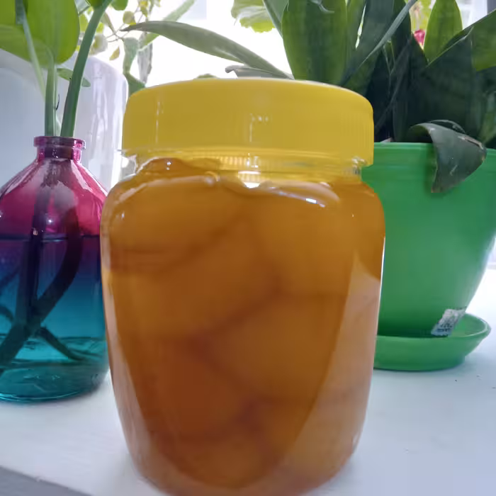 مربای زردآلو خانگی 500 گرم تازه