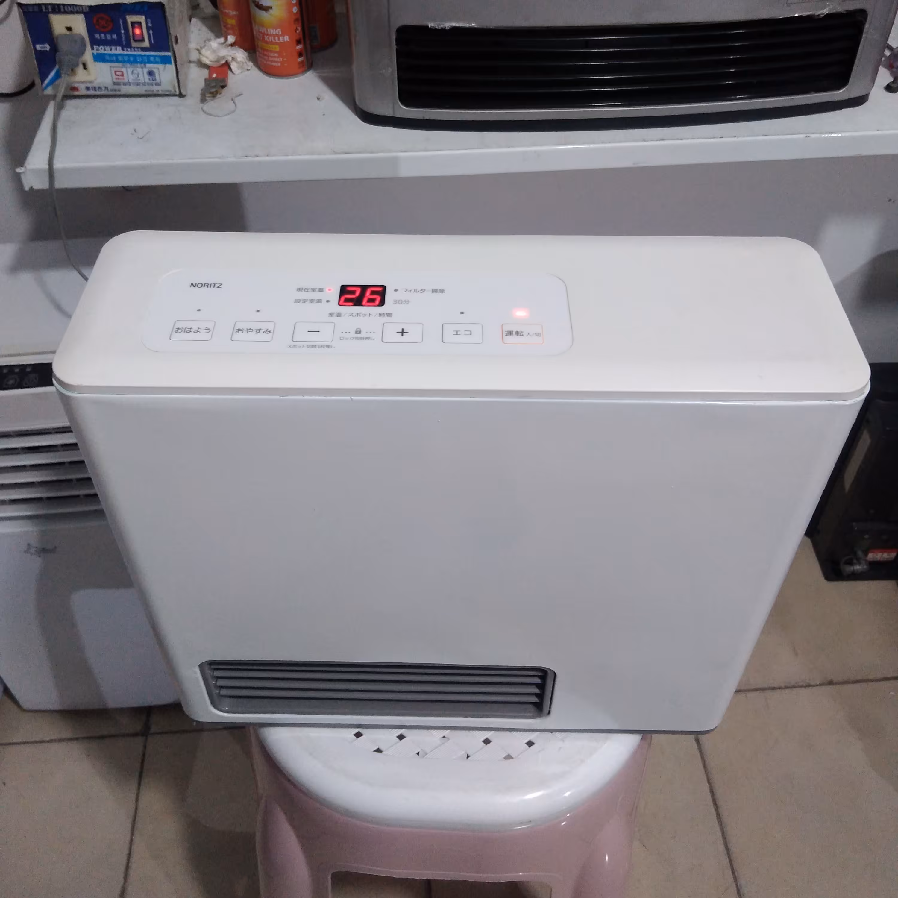 بخاری گازی برقی 2500کالری مدل 2016 گرمای فوق العاده عالی 