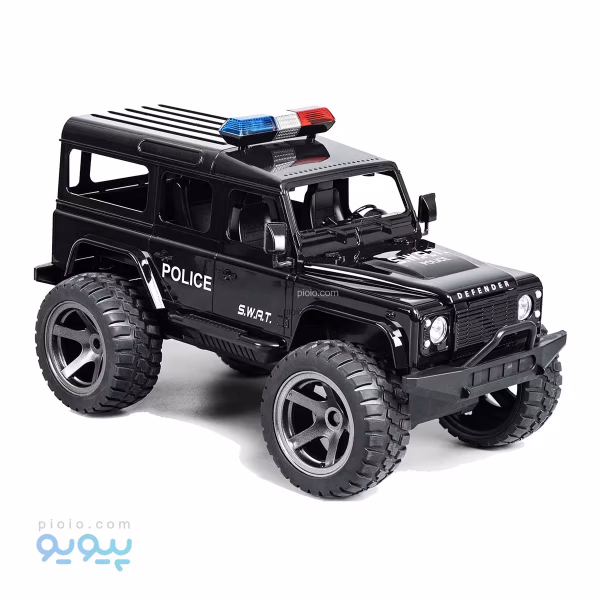 ماشین پلیس لندرور کنترلی آیتم E363-003 عمده و کارتنی