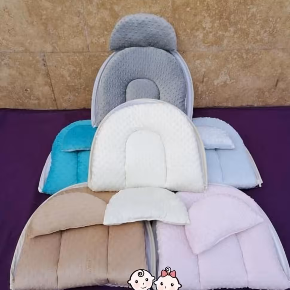 پشه بند تشکدار مخمل حبابی 