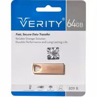 فلش 64GB USB3 Verity V809 با گارانتی مادام العمر