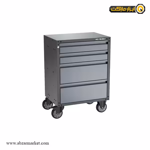 جعبه ابزار چرخ دار کشویی هزبرن مدل 1404BG