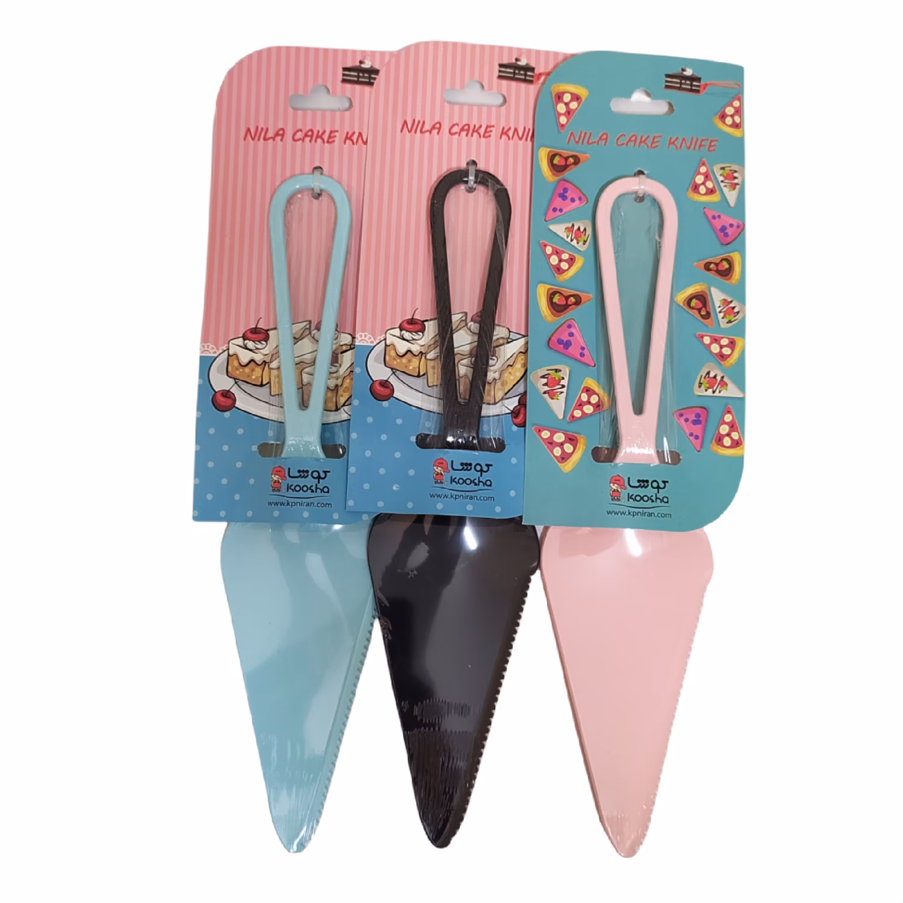 کارد یکبار مصرف کوشا مدل کیک بری 