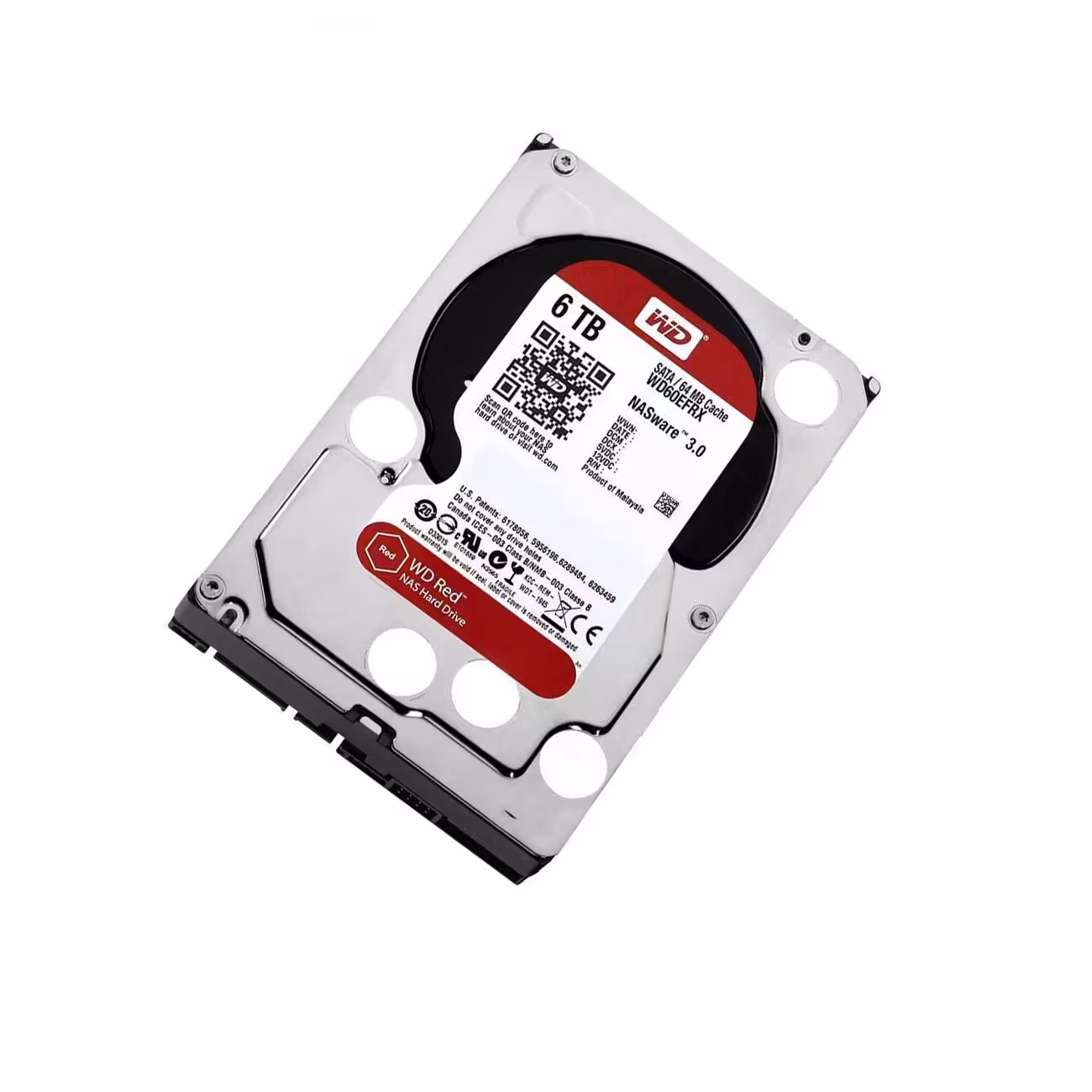 هارد دیسک اینترنال وسترن 6T Red WD